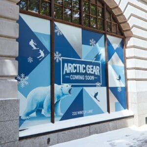 Polar Premium RB90 matte white polymeric self-adhesive vinyl - North America